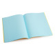 Open Tinted Exercise Books Example