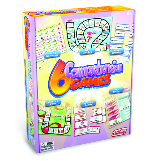 6 Comprehension Games Box