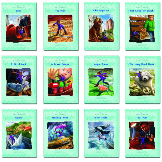 Alba series of 12  decodable readers