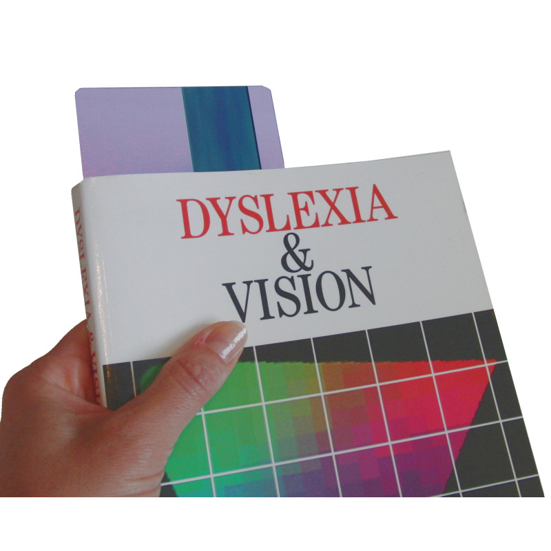 Grass Green Duo Reading Ruler Eye Level Tinted Ruler Dyslexia Visual Stress 