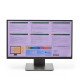 Wide-screen Monitor Overlay - Purple