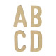 A B C D Letters