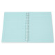 Aqua Blue Notebook