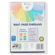 A5 Overlays (10 pack- mixed) x 2 in pack