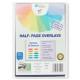 A5 Overlays (10 pack - mixed) x 2 in pack