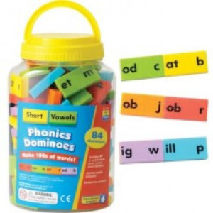 Phonics Dominoes: Short Vowels