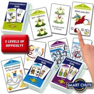 Smart Chute Cards: Concentration Skills Set